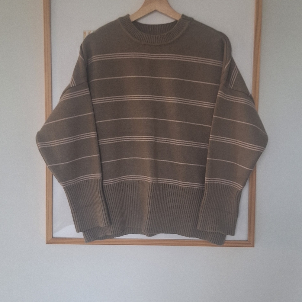 Kendall & Kylie Striped Sweater